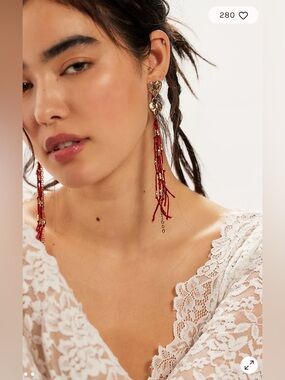 Free People Candy Hearts Earrings